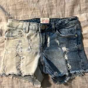 GB Girls brand size 8 girls denim shorts
